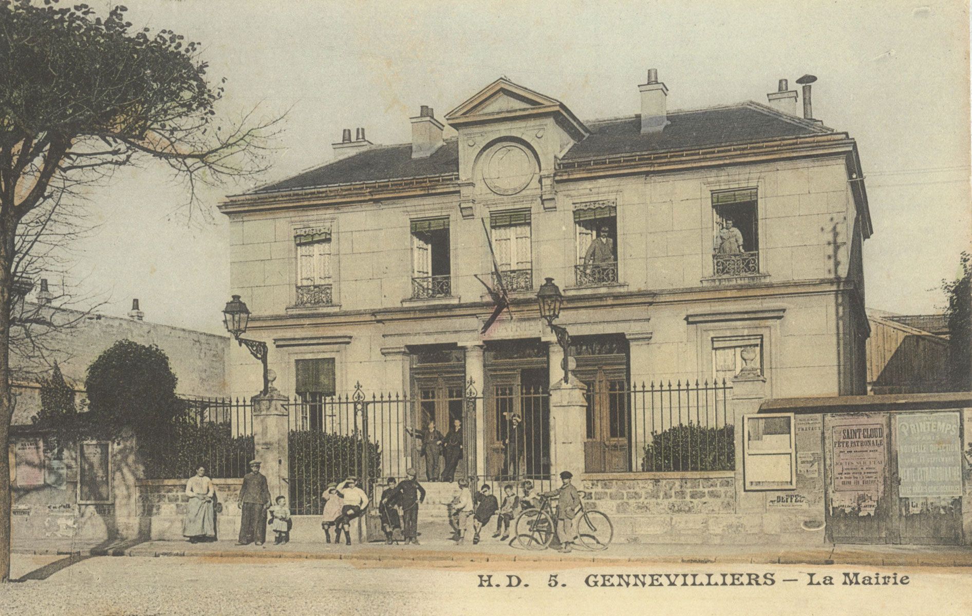  Carte postale - Souvenir de Gennevilliers
