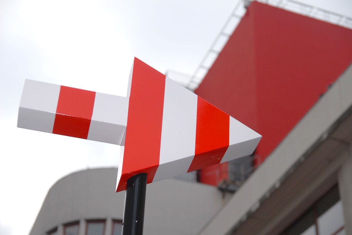 Un parcours fléché